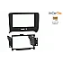Audi TT 8J (2006-2014) Double DIN FLUSH FIT Fascia Adapter Panel (MATT BLACK)