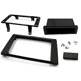 Dacia Duster Car Stereo Fascia Plate -Matt Black - 1DIN & 2 DIN - 2021+
