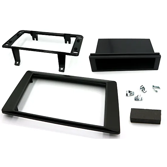 Dacia Duster Car Stereo Fascia Plate -Matt Black - 1DIN & 2 DIN - 2021+ Dacia Duster Car Stereo Fascia Plate -Matt Black - 1DIN & 2 DIN - 2021+