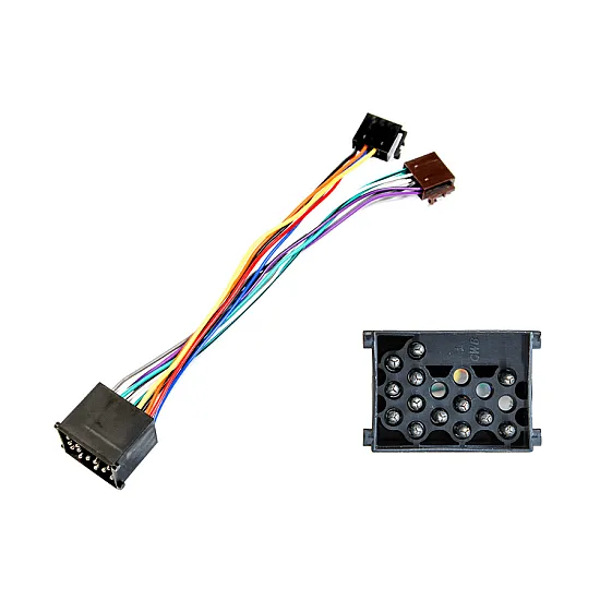 BMW 3-Series E46 Round Pin Single DIN Car Stereo Upgrade Fitting Kit (Without SWC)