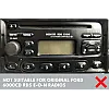 Ford (2002 Onwards) SQUARE RADIO Single DIN Car Stereo Fascia Fitting Kit