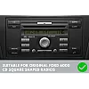 Ford (2002 Onwards) SQUARE RADIO Single DIN Car Stereo Fascia Fitting Kit