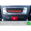 Citroen C1, Peugeot 107 (RDS) Single DIN Car Stereo Fitting Kit (Without SWC) Citroen C1, Peugeot 107 (RDS) Single DIN Car Stereo Fitting Kit (Without SWC)