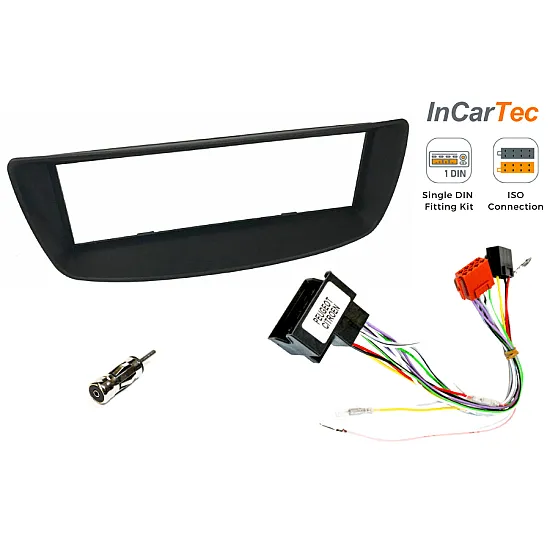 Citroen C1, Peugeot 107 (RDS) Single DIN Car Stereo Fitting Kit (Without SWC) Citroen C1, Peugeot 107 (RDS) Single DIN Car Stereo Fitting Kit (Without SWC)