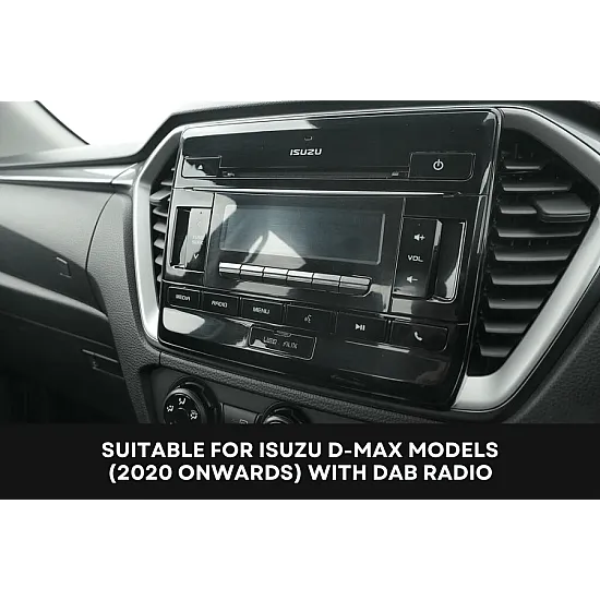 Mazda BT-50 2020 Onwards Double DIN Car Stereo Upgrade Fitting Kit