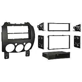 Mazda 2 (2007-2014) Single / Double DIN Car Stereo Upgrade Fitting kit (WITHOUT SWC)