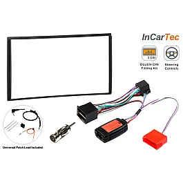 Nissan Note (2006-2007) Double DIN Car stereo Fascia SWC Fitting Kit