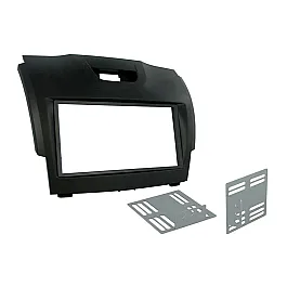Isuzu D Max, MU-X Double DIN Car Stereo Fascia SWC Upgrade Fitting Kit