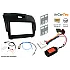Isuzu D Max, MU-X Double DIN Car Stereo Fascia SWC Upgrade Fitting Kit