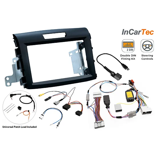 Honda CR-V (2012–2017) Double DIN Car Stereo Fitting Kit (Type B Nav USB & Camera Retention)