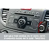 Honda CR-V (2012–2017) Double DIN Car Stereo Fitting Kit (Amplified Systems)