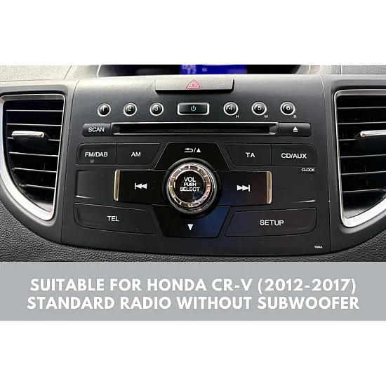 Honda CR-V (2012–2017) Double DIN Car Stereo Fitting Kit (Standard Radio, Non-Amplified)