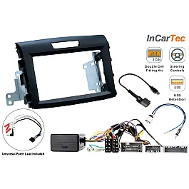 Honda CR-V (2012–17) Double DIN Car Stereo Fitting Kit (USB Retention / Non-Amp)