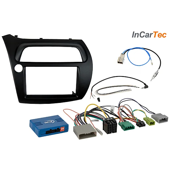Honda Civic (2006-2011) LHD Double DIN Car Stereo Fitting Kit Honda Civic (2006-2011) LHD Double DIN Car Stereo Fitting Kit