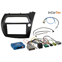 Honda Civic (2006-2011) RHD Double DIN Car Stereo Fitting Kit