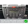 Land Rover, Range Rover (Standard Audio) Double DIN Car Stereo Fitting Kit