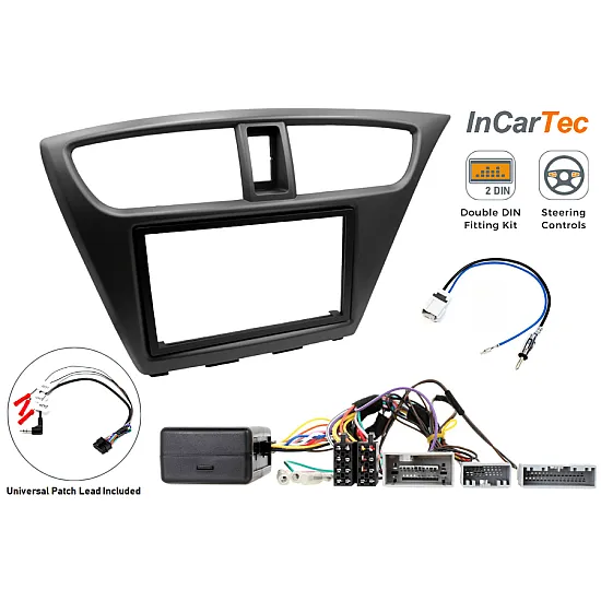 Honda Civic (2012–2017) Double DIN Car Stereo Fitting Kit (Non-Amplified) Honda Civic (2012–2017) Double DIN Car Stereo Fitting Kit (Non-Amplified)