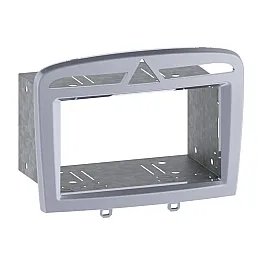 Peugeot 308 (2008-2013) Double DIN Car Stereo Fitting Kit (SILVER/ WITHOUT SWC)