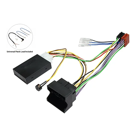 Peugeot 308 (2008-2013) Double DIN Car Stereo SWC & PDC Fitting Kit (Silver)