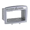 Peugeot 308 (2008-2013) Double DIN Car Stereo SWC & PDC Fitting Kit (Silver)