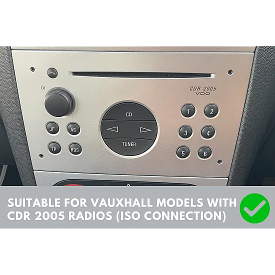 Holden Pre 2006 ISO Single DIN Car Stereo Fitting Kit (Without SWC)