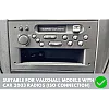 Holden Pre 2006 ISO Single DIN Car Stereo Fitting Kit (Without SWC)