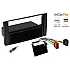 Ford (2002 Onwards) SQUARE RADIO Single DIN Car Stereo Fascia Fitting Kit