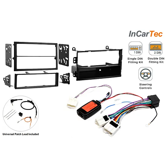 Nissan 350Z (2003-2005) Single / Double DIN Car Stereo Fitting Kit (STANDARD AUDIO) Nissan 350Z (2003-2005) Single / Double DIN Car Stereo Fitting Kit (STANDARD AUDIO)