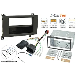 Mercedes SLK (2004-2008) NTG1 NON-AMPLIFIED Single/Double DIN Car Stereo Fitting Kit
