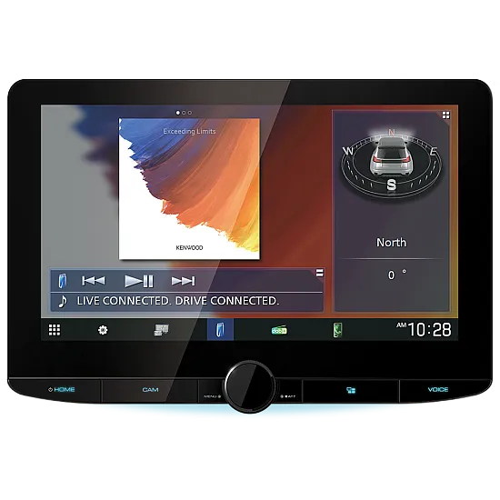 Kenwood DMX9720XDS Car Stereo - 10.1" Floating Screen - Wireless Apple Carplay - Android Auto - DAB+ Kenwood DMX9720XDS Car Stereo - 10.1" Floating Screen - Wireless Apple Carplay - Android Auto - DAB+