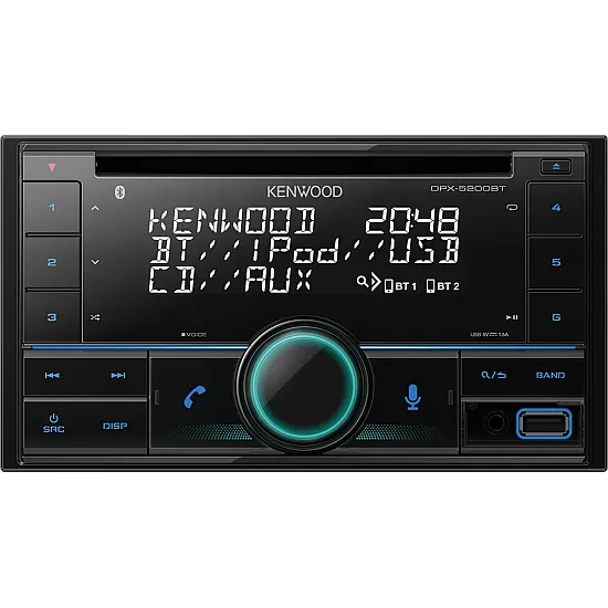 Kenwood DPX-5200BT Car Audio Entertainment System - CD USB Bluetooth & Amazon Alexa Ready Kenwood DPX-5200BT Car Audio Entertainment System - CD USB Bluetooth & Amazon Alexa Ready