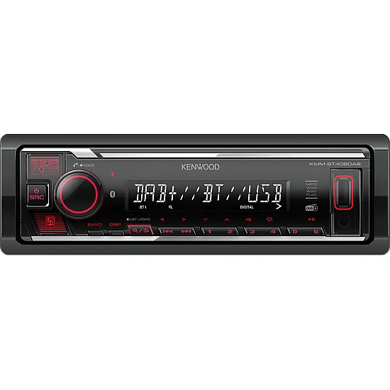 Kenwood KMM-BT408DAB 1DIN DAB+ Car Stereo Kenwood KMM-BT408DAB 1DIN DAB+ Car Stereo