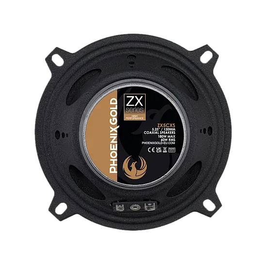 Phoenix Gold ZX5CXS ZX-Series 5 inch 2-WAY Coaxial Car Speakers