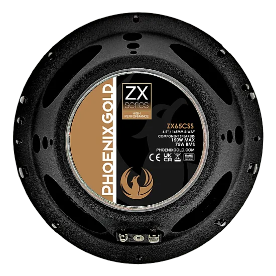 Phoenix Gold ZX65CSS 2-Way 6.5 inch 16.5cm Component Car Speakers Phoenix Gold ZX65CSS 2-Way 6.5 inch 16.5cm Component Car Speakers