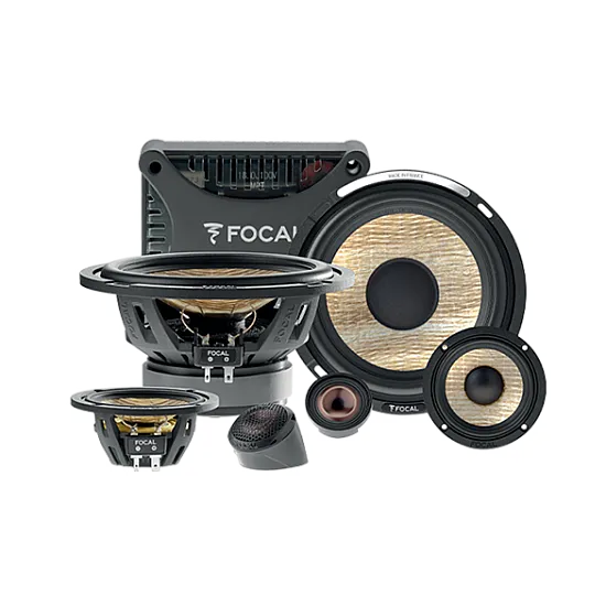 Focal Flax Cone 3-way component Speaker 160W - PS 165 F3E Focal Flax Cone 3-way component Speaker 160W - PS 165 F3E