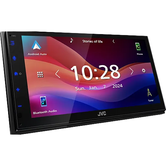 JVC KW-M593BT Touch Screen Car Stereo - Apple Carplay Android Auto Bluetooth USB JVC KW-M593BT Touch Screen Car Stereo - Apple Carplay Android Auto Bluetooth USB