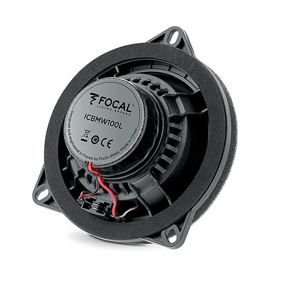 Focal 5" 100mm 2 Way Coaxial Car Audio Speaker Kit For BMW - IC BMW 100L Focal 5" 100mm 2 Way Coaxial Car Audio Speaker Kit For BMW - IC BMW 100L