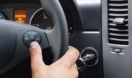 Supports basic functions of original steering wheel remote control