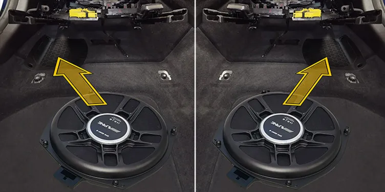 Perfect integration into BMW sound systems