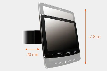 INE-F904S907 - Adjustable Display Height and Distance