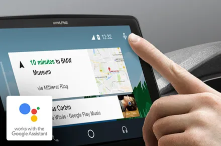 Alpine INE-F904S907 - Works with the Google Assistant