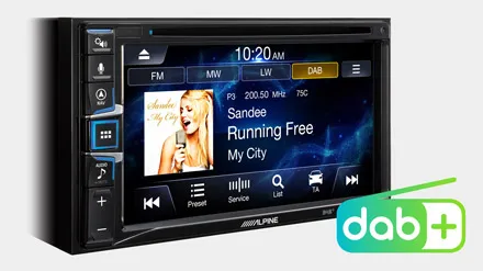 Built-in DAB+