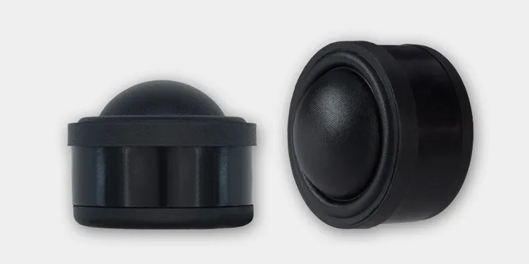 High-end silk dome tweeters