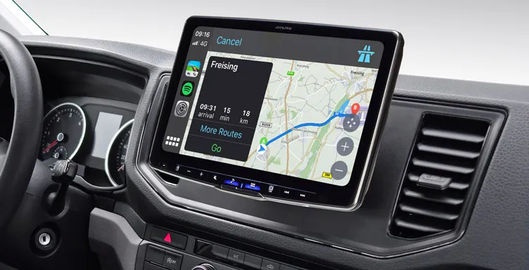 Upgrade your radio to an Alpine Halo System
