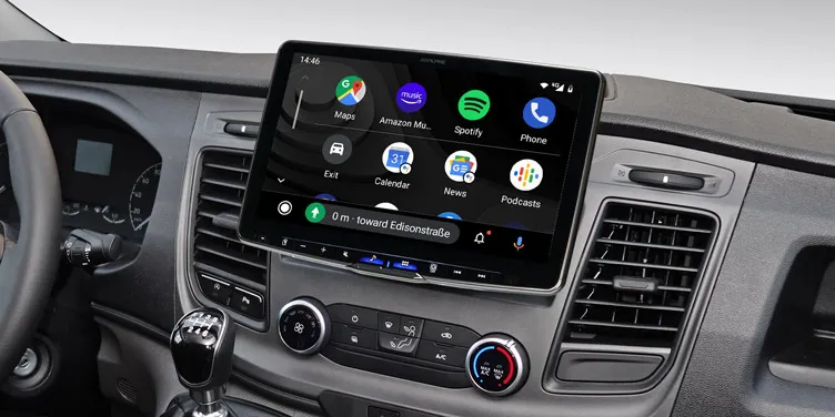 Upgrade your radio to an Alpine Halo System