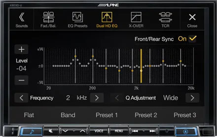 High-end Sound Tuning Options