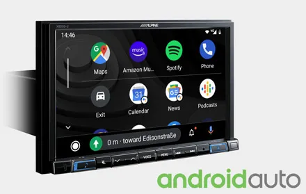Works with Android Auto