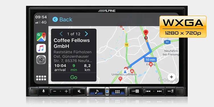 7-inch WXGA HD Display