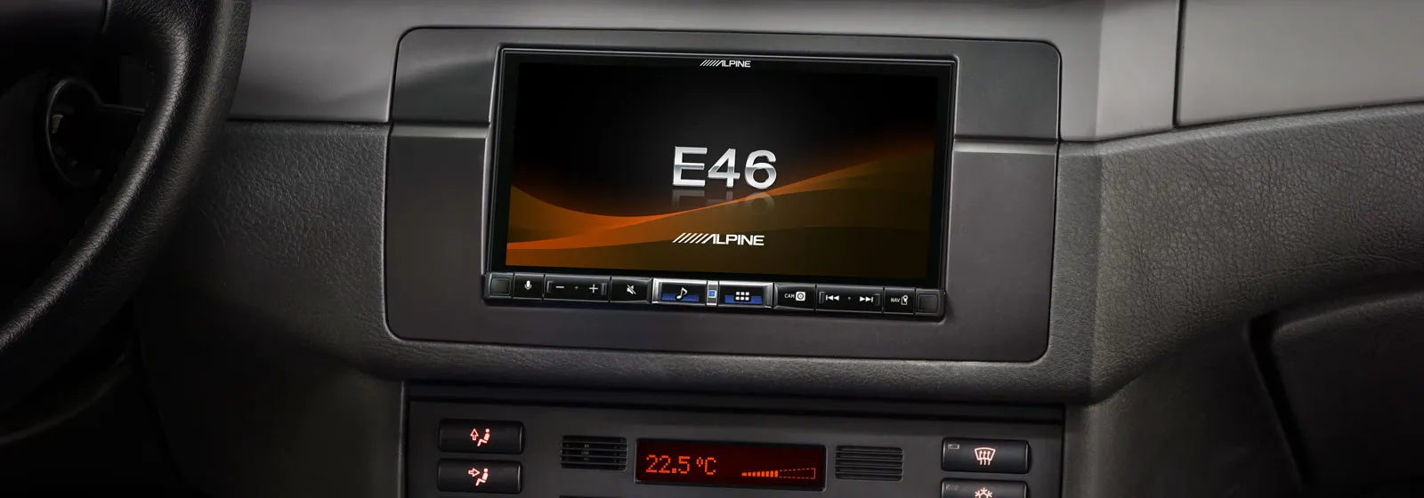 Alpine iLX-705E46 -BMW E46 Next Generation 2DIN DAB+ digital radio, Apple CarPlay and Android Auto