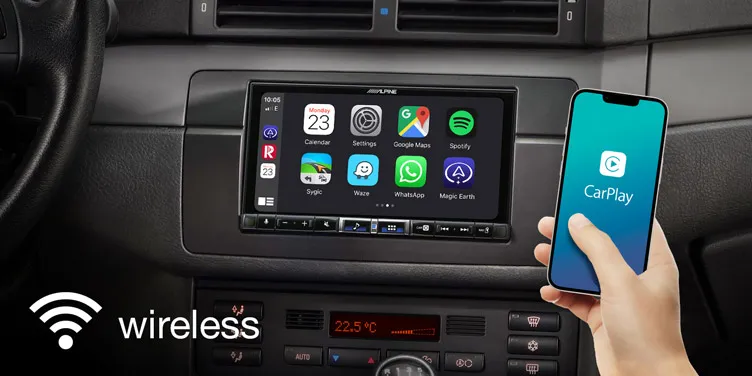 Alpine-iLX-705E46 - Wireless Apple CarPlay